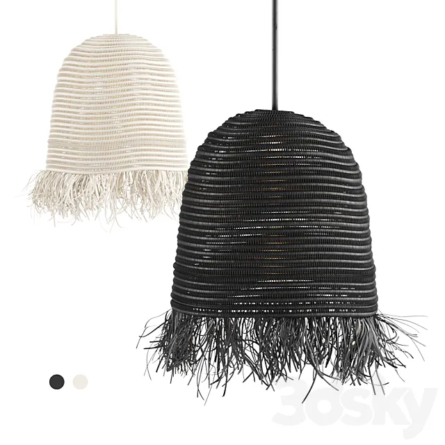 Cosydar raphia lamp _ Cosydar lamp 3D Model Cosydar raphia lamp _ Cosydar lamp 3D Model