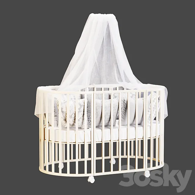 Cot 3DModel Cot 3DModel