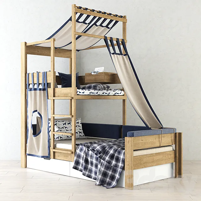 Cot De Breuyn 3DModel Cot De Breuyn 3DModel