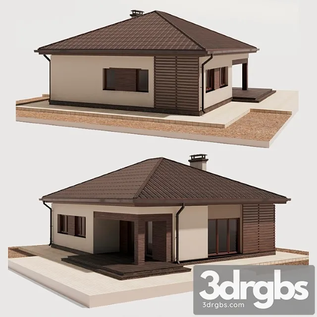 Cottage 2 3D Model Download