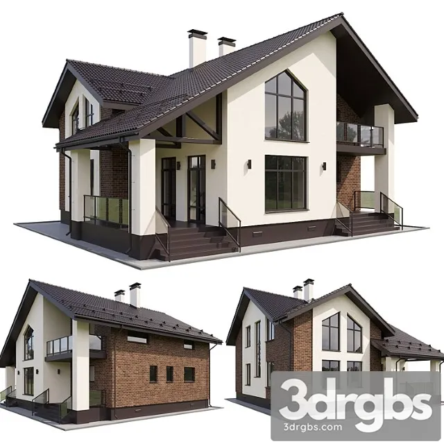 Cottage 3 3D Model Download