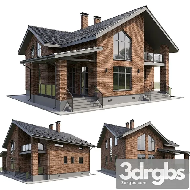 Cottage 37 3D Model Download