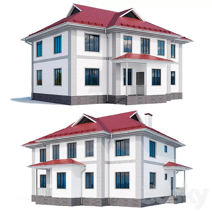 Cottage 3D Model