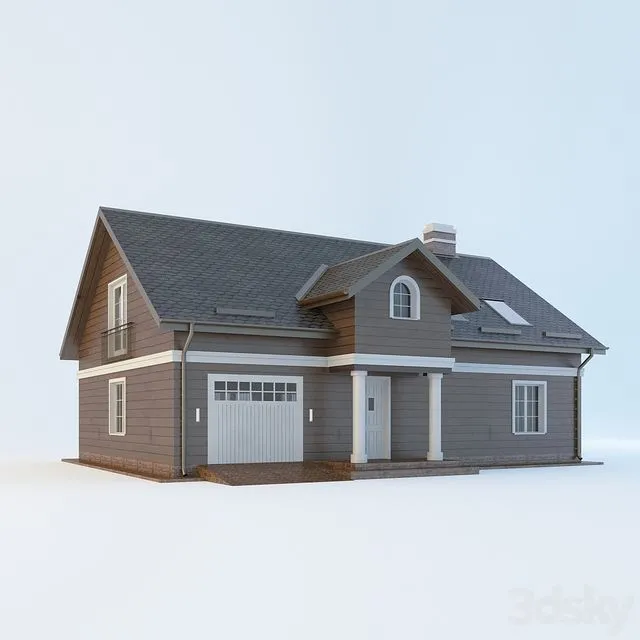 Cottage_007 3D Model