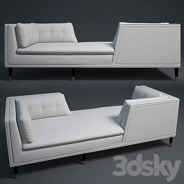 Couch Arden Tete a Tete 3D Model Couch Arden Tete a Tete 3D Model