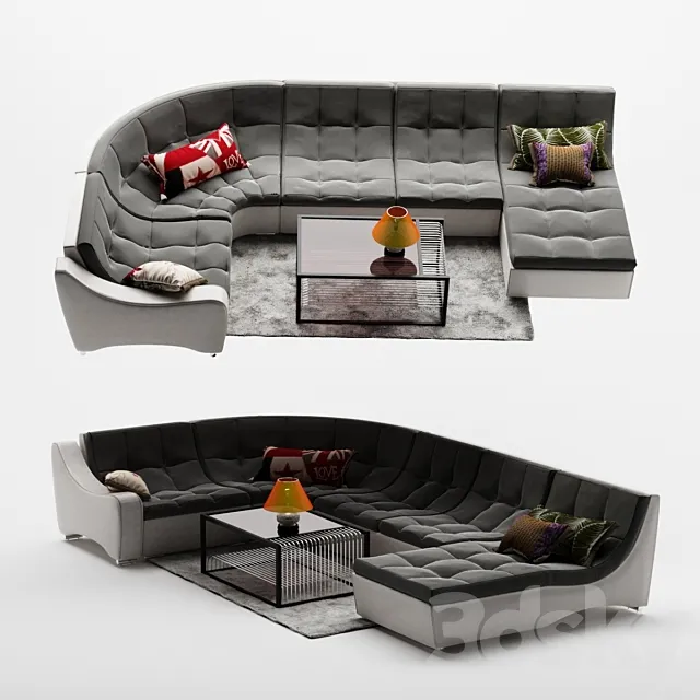 couch montreal 3D Model
