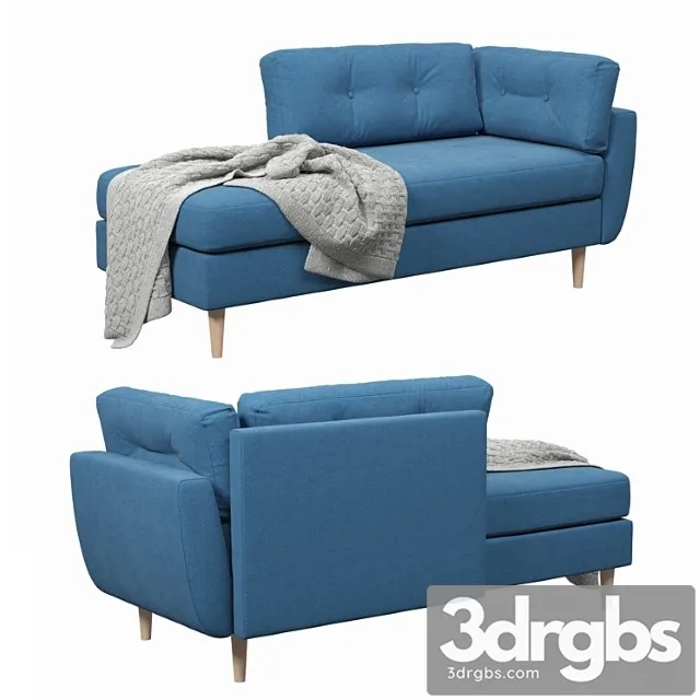 Couch norfolk 2 3D Model Download