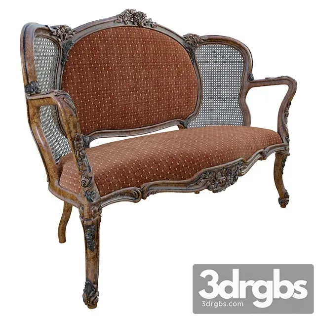 Couch Vittorio Griffins 1 3D Model Download Couch Vittorio Griffins 1 3D Model Download