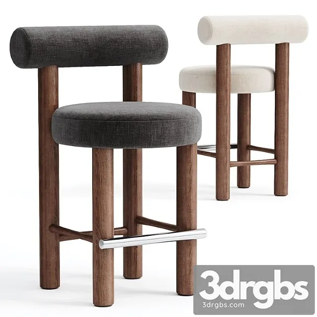 Counter Chair Gropius CS2 by NOOM 3D Model Download Counter Chair Gropius CS2 by NOOM 3D Model Download