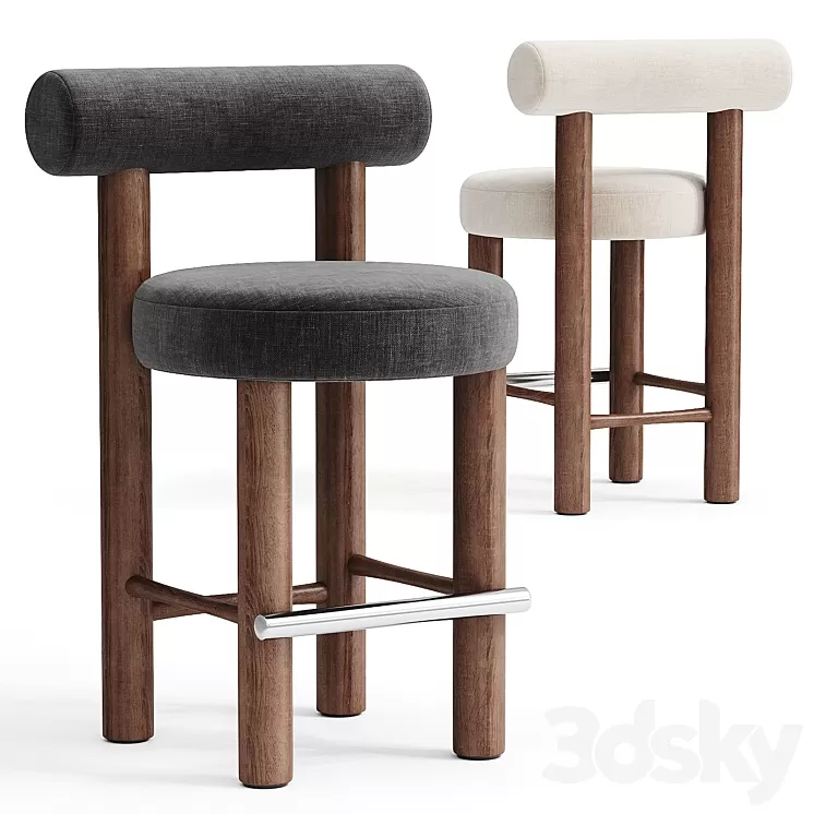 Counter Chair Gropius CS2 by NOOM 3D Model Free Download Counter Chair Gropius CS2 by NOOM 3D Model Free Download