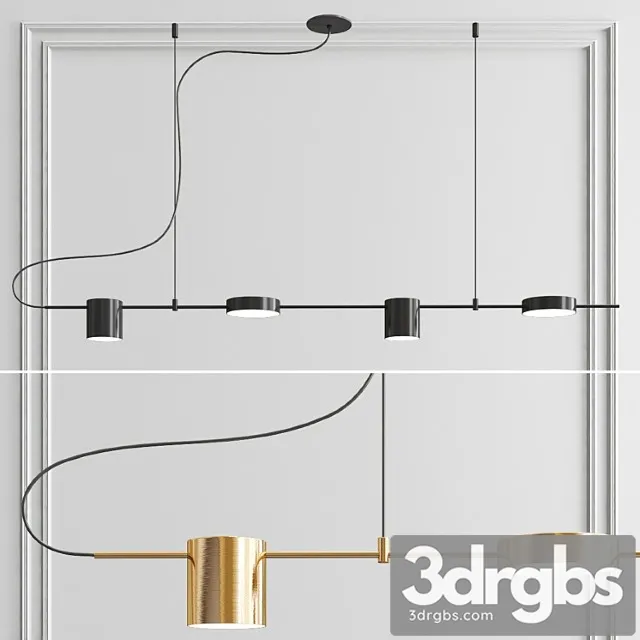 Counterpoint LED Linear Pendant 3D Model Download Counterpoint LED Linear Pendant 3D Model Download