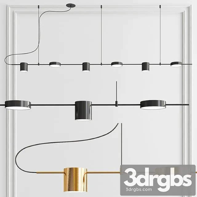 Counterpoint Led Linear Pendant 6 Light 3D Model Download Counterpoint Led Linear Pendant 6 Light 3D Model Download
