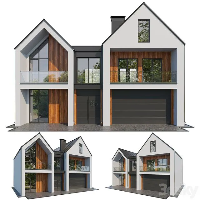 Country house 2 3D Model