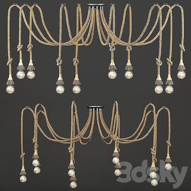 Country Loft pendant lamp 3DModel Country Loft pendant lamp 3DModel