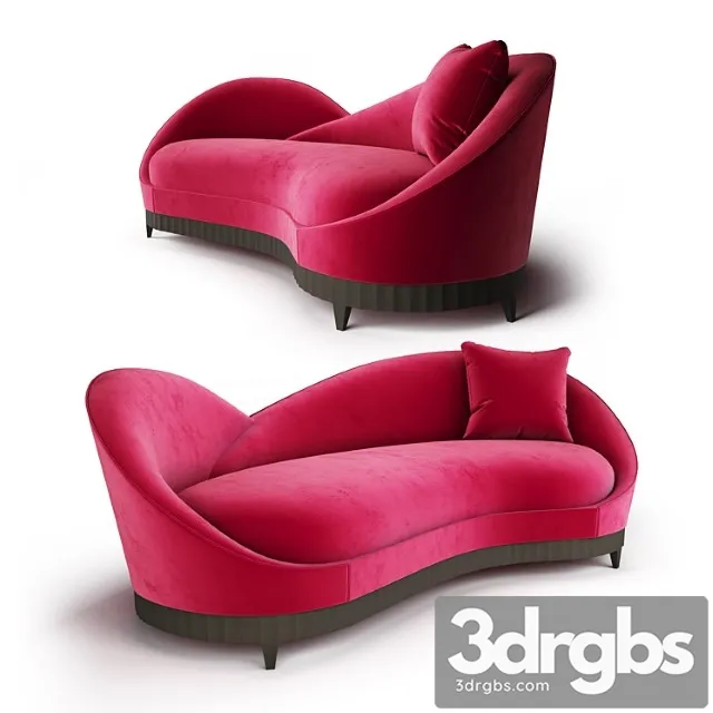 Courbe Sofa By Christopher Guy 3D Model Download Courbe Sofa By Christopher Guy 3D Model Download