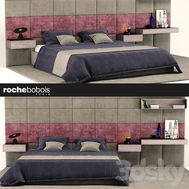COURCHEVEL BED by Roche Bobois 3DModel
