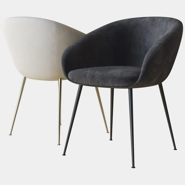 Courchevel chair deep house 3D Model Courchevel chair deep house 3D Model