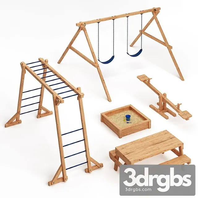 Courtyard Collection 3D Model Download