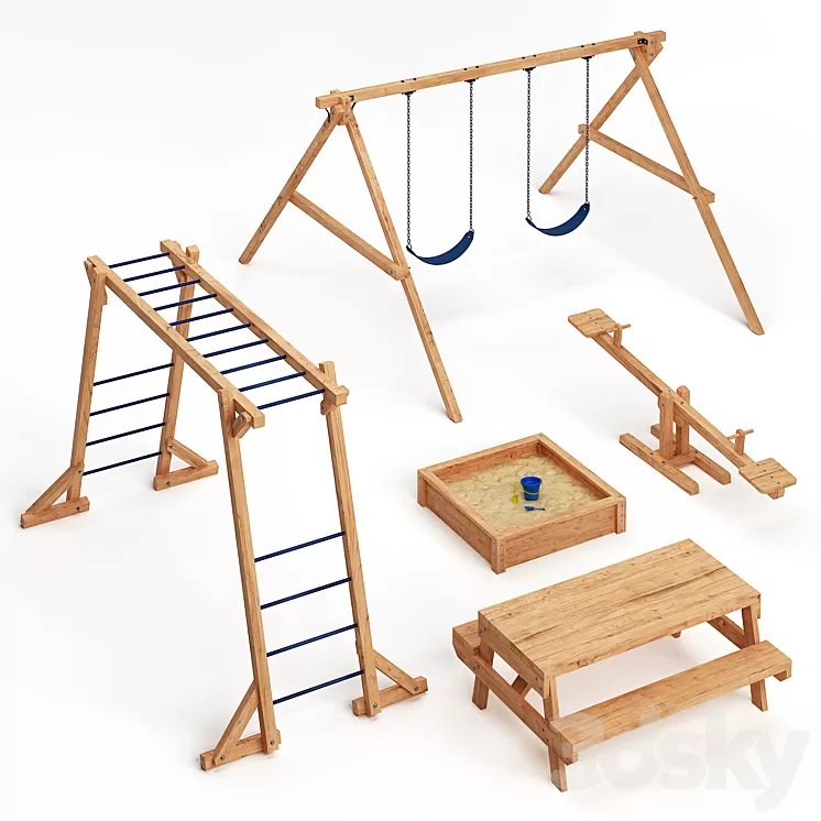 Courtyard Collection 3D Model