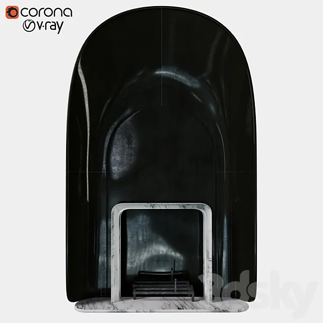 Couvent Fireplace 3DModel