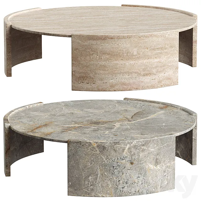 Cove Cocktail Table 3D Model