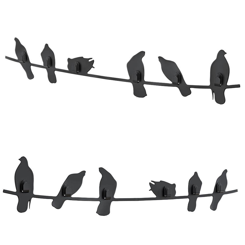 COVO – Coat hangers BIRDS ON WIRE 3D Model
