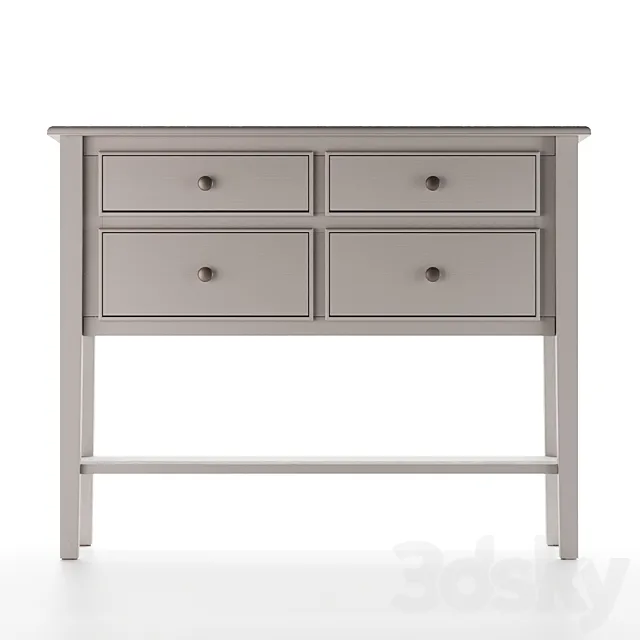 Cox & Cox Camille Chest of Drawers 3D Model Cox & Cox Camille Chest of Drawers 3D Model