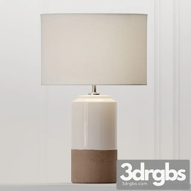 Cox & cox dipped terracotta lamp 3D Model Download