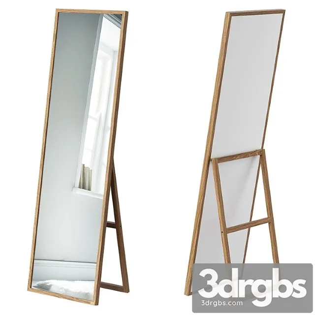 Cox Cox Oak Full Length Standing Mirror 3D Model Download Cox Cox Oak Full Length Standing Mirror 3D Model Download