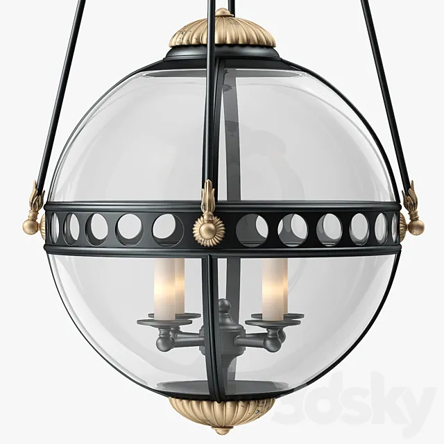 Cox London Suspension Globe 3D Model