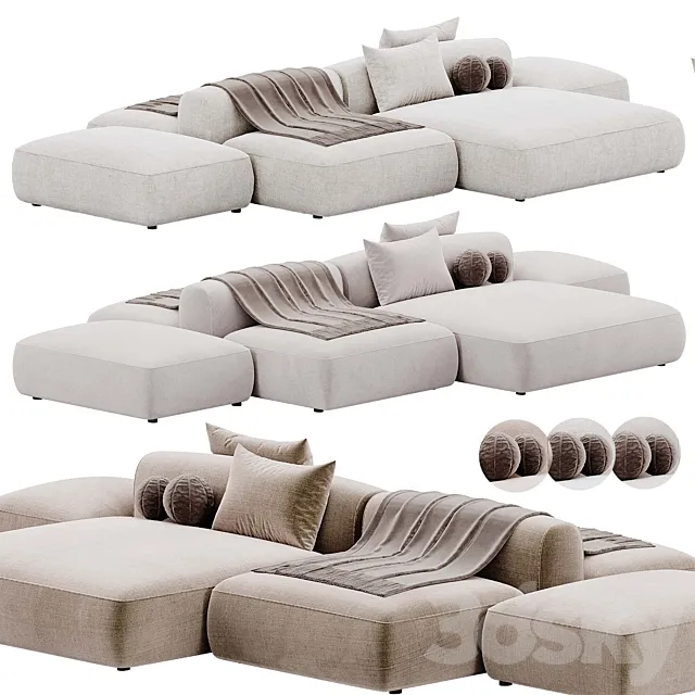 Cozy Island Sofa By MDF Italia | Sofa 3D Model Cozy Island Sofa By MDF Italia | Sofa 3D Model