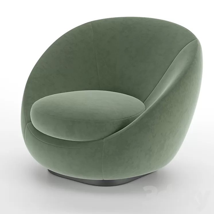 Cozy Swivel Chair 3D Model Cozy Swivel Chair 3D Model