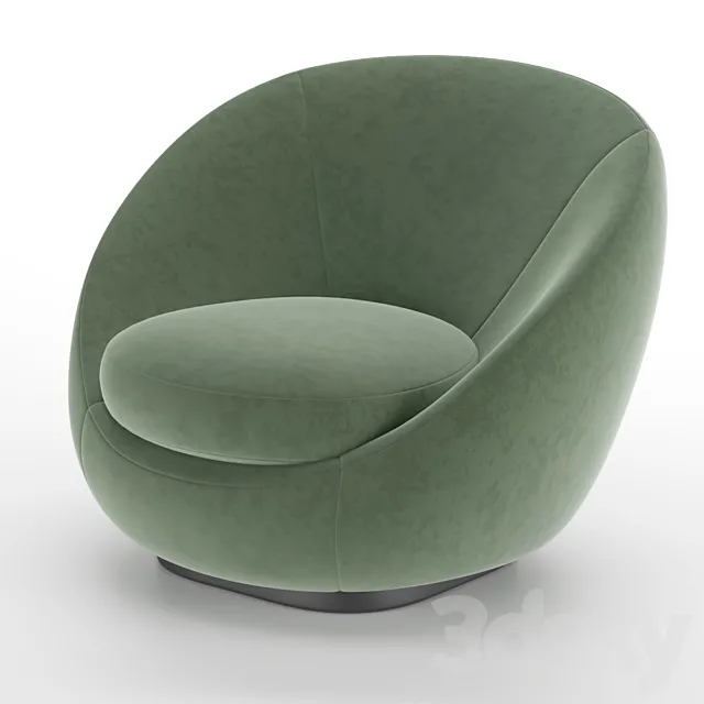 Cozy Swivel Chair 3DModel Cozy Swivel Chair 3DModel