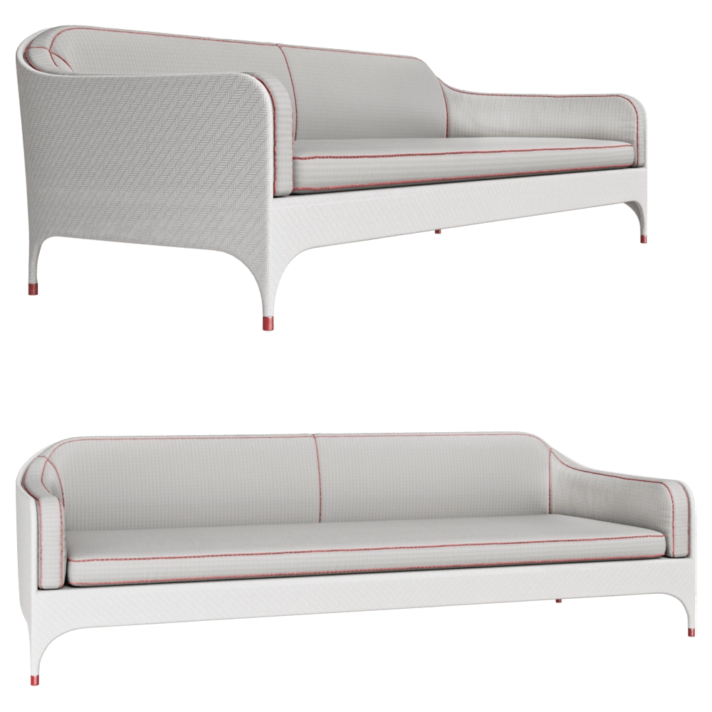 CPRN HOMOOD – 3-seater sofa with armrest Art.OD1029 3D Model CPRN HOMOOD – 3-seater sofa with armrest Art.OD1029 3D Model