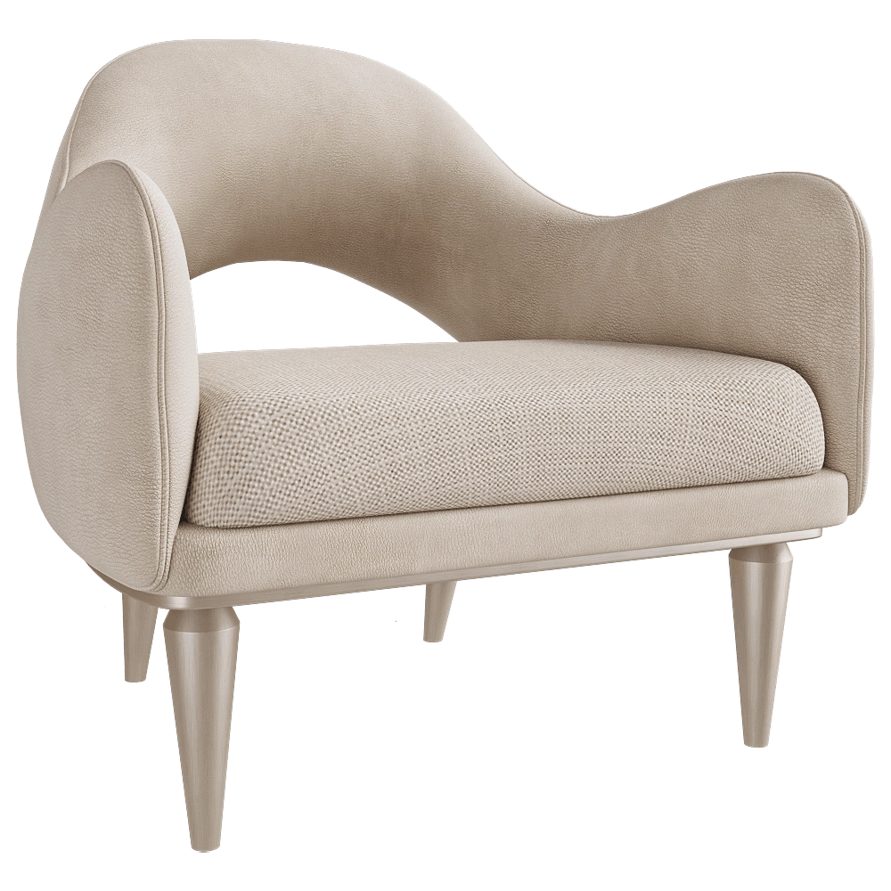CPRN HOMOOD – Armchair Art. C347 3D Model CPRN HOMOOD – Armchair Art. C347 3D Model