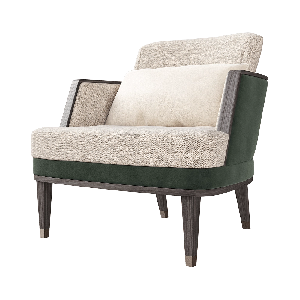 CPRN HOMOOD – Armchair Art.D673 3D Model