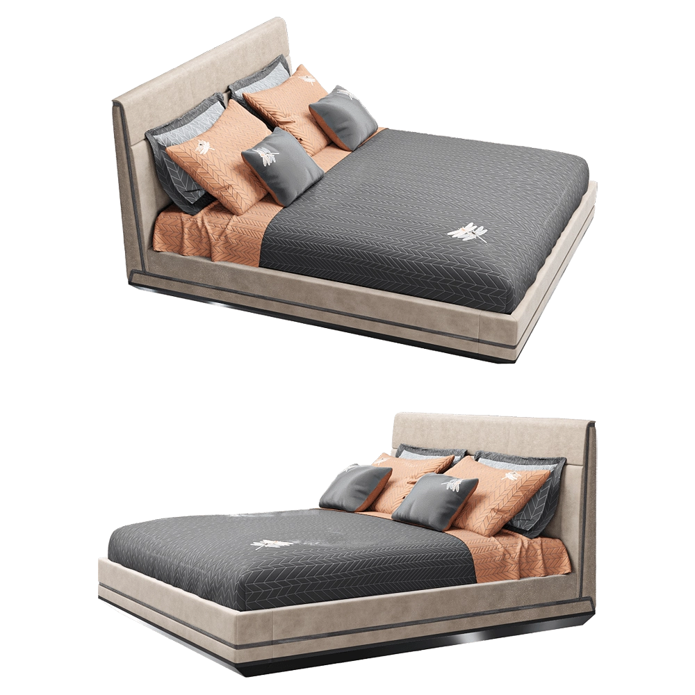 CPRN HOMOOD – Bed Art.D601 3D Model CPRN HOMOOD – Bed Art.D601 3D Model