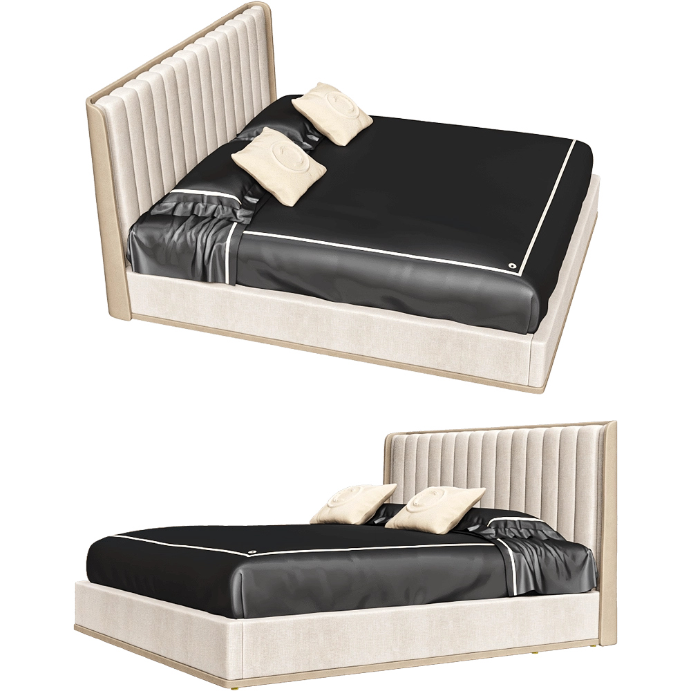 CPRN HOMOOD – Bed Art.ST701 3D Model