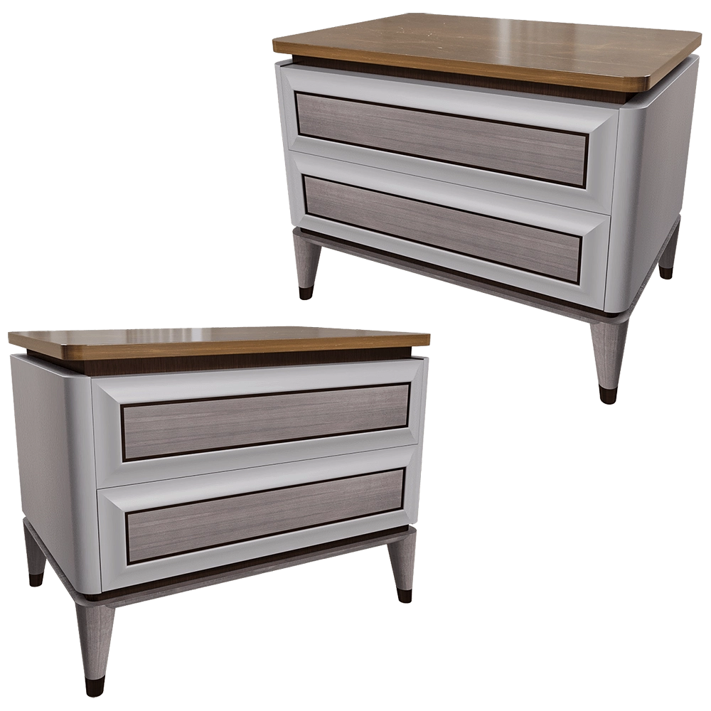 CPRN HOMOOD – Bedside table B110 3D Model