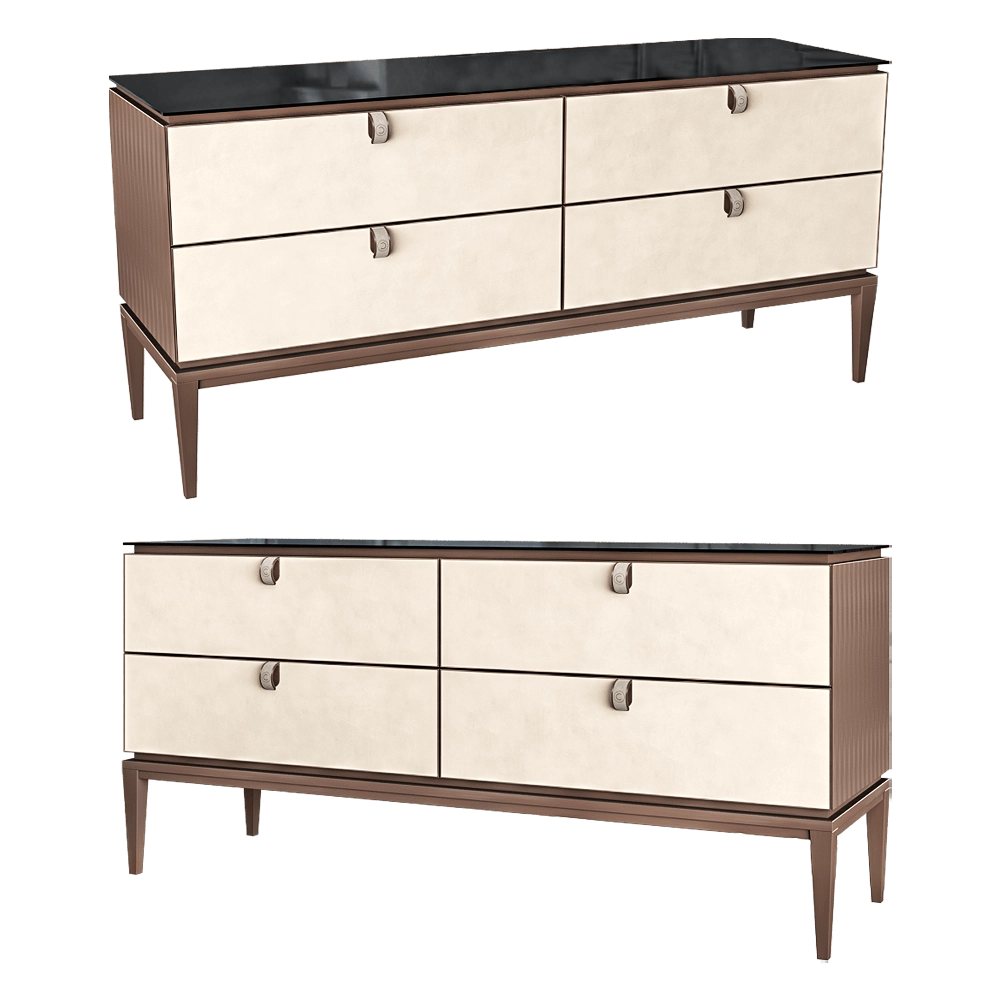 CPRN HOMOOD – Chest of drawers Art.D611L 3D Model CPRN HOMOOD – Chest of drawers Art.D611L 3D Model