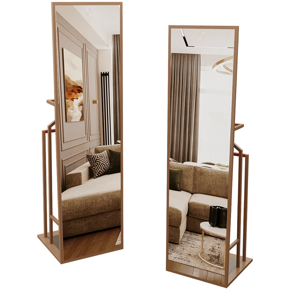 CPRN HOMOOD – Mirror Freestanding valet 3D Model CPRN HOMOOD – Mirror Freestanding valet 3D Model