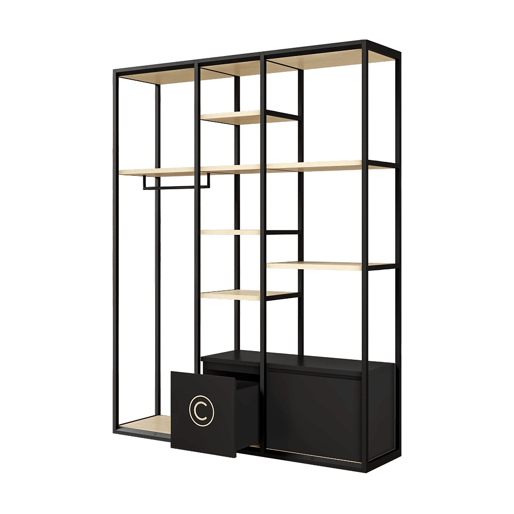 CPRN HOMOOD – Shelving Art.S512 3D Model CPRN HOMOOD – Shelving Art.S512 3D Model
