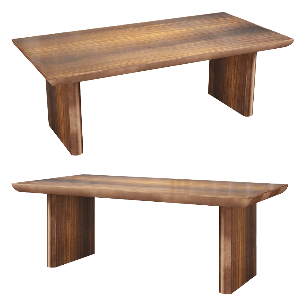 CPRN HOMOOD – Square dining table Art.S517 3D Model