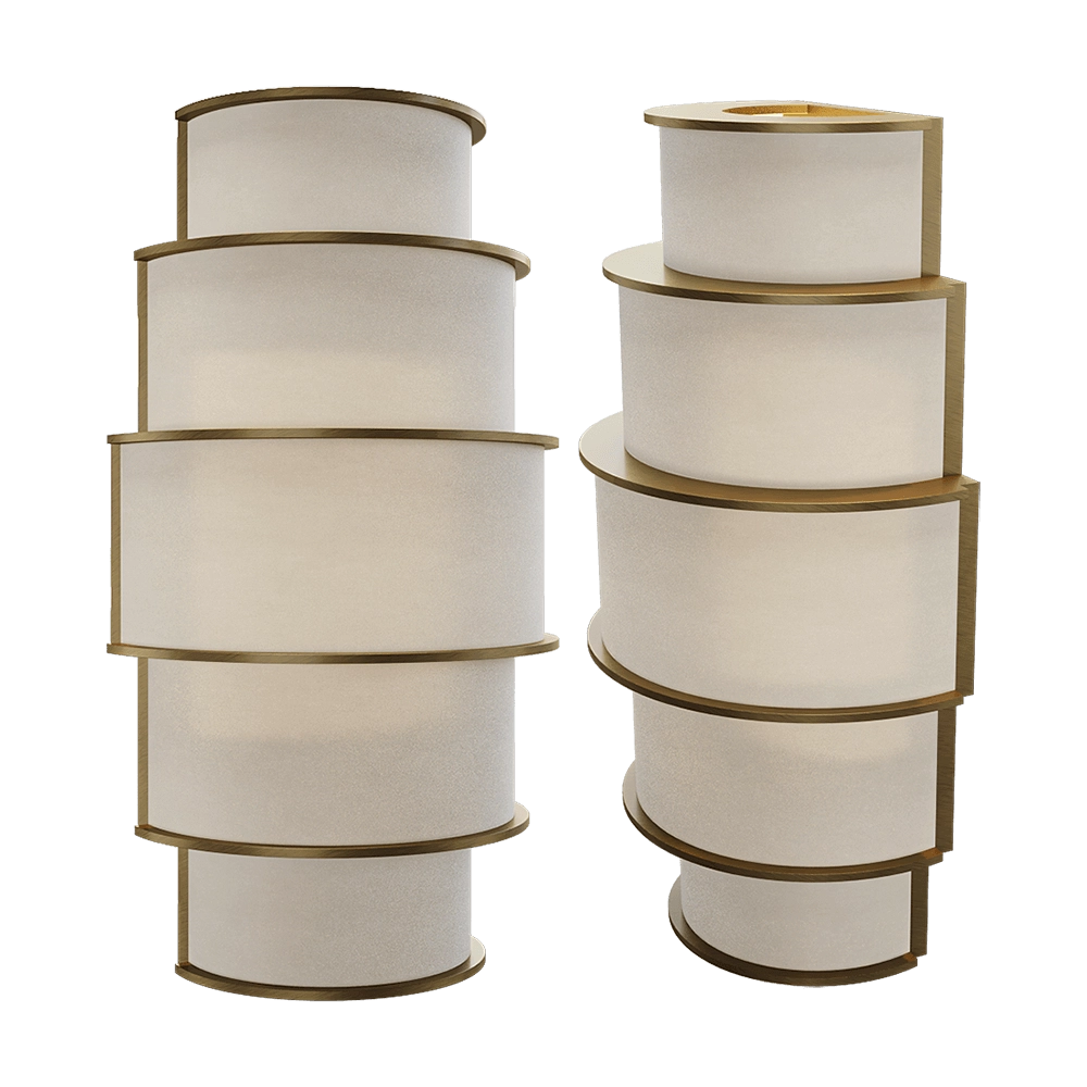 CPRN HOMOOD – Wall lamp Art.C358 3D Model