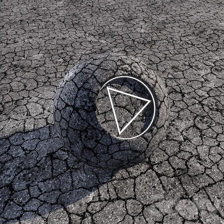 Cracked asphalt | Seamless | PBR 3D Model Free Download Cracked asphalt | Seamless | PBR 3D Model Free Download