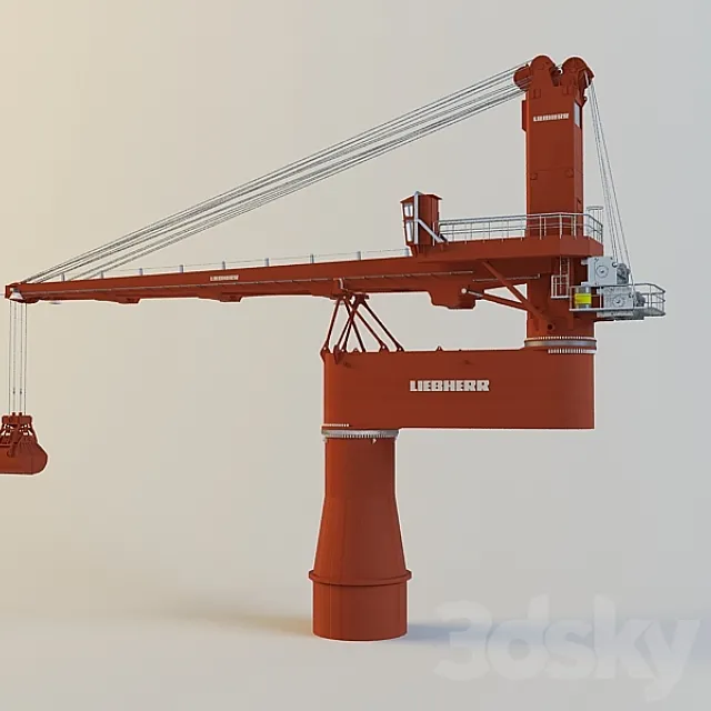 Crane 3D Model Crane 3D Model