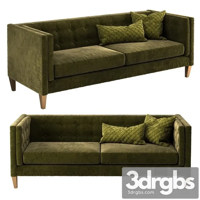 Crate and Barrel Aidan Sofa 3D Model Download Crate and Barrel Aidan Sofa 3D Model Download