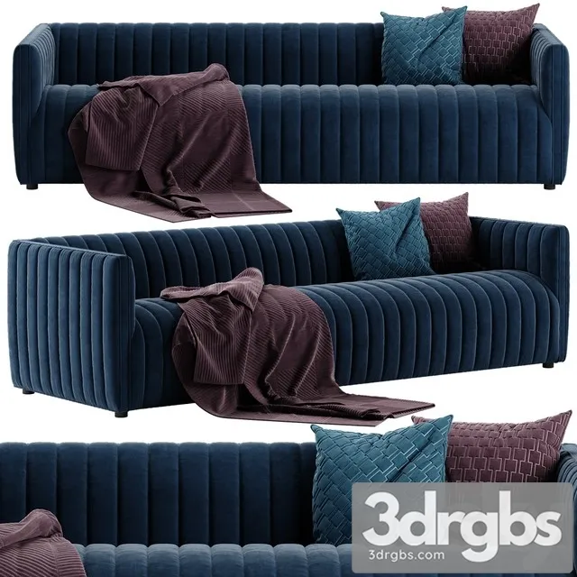 Crate and Barrel Cosima Sofa 3D Model Download Crate and Barrel Cosima Sofa 3D Model Download