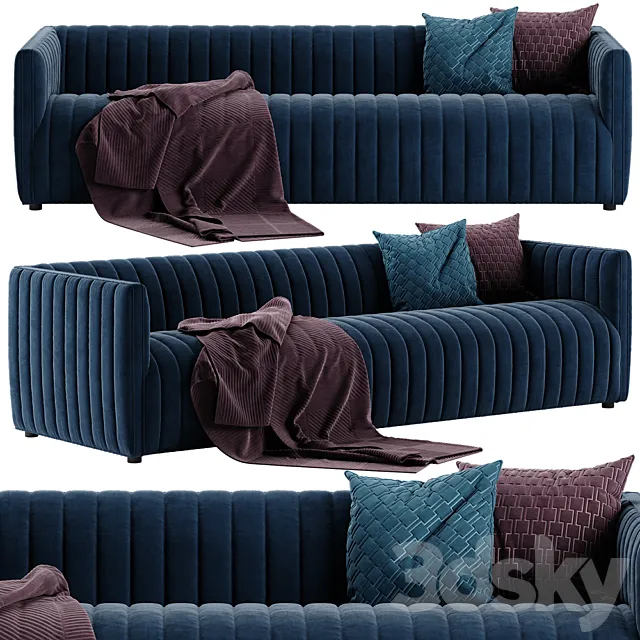 Crate and Barrel Cosima sofa 3DModel Crate and Barrel Cosima sofa 3DModel
