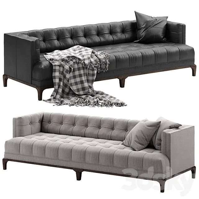 Crate and Barrel Dylan sofa 3DModel Crate and Barrel Dylan sofa 3DModel